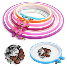 Pcs plastic embroidery hoop - pcs,