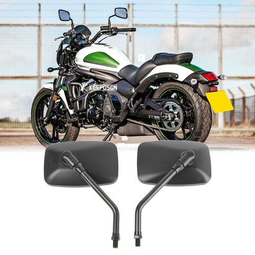 Pair side mirrors black - pair,