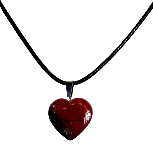 Heart shape red - heart, jasper