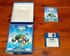 Space Harrier II (2) - Commodore Amiga game - boxed, CIB - tested & working