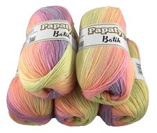 Rainbow wool pack 5 x 100g