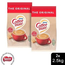 Nestle The Original Coffee Mate Coffee Whitener, 2x 2.5kg Bag