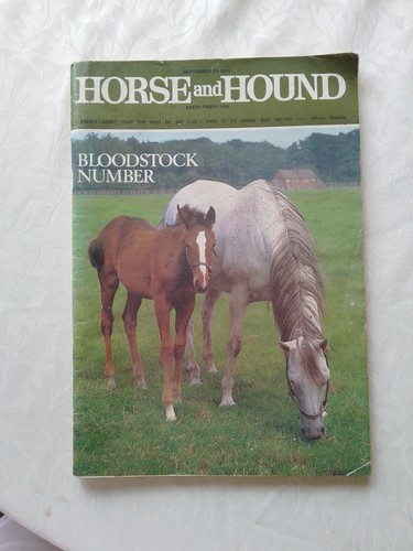 Vintage horse hound magazine - vintage, &