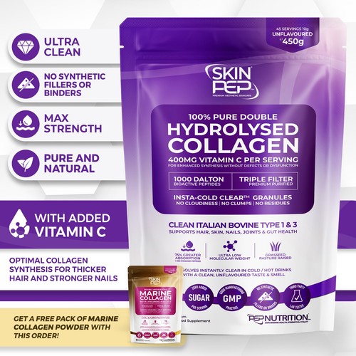 Bovine collagen powder - bovine,