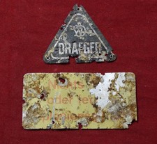 German WW2 Plate / Sign for