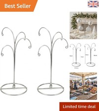 Elegant Chrome Silver 4-Arm