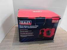 Sealey Drill Bit Sharpener Benchtop Bench Mounted 230V 80W HSS Cobalt Carbon