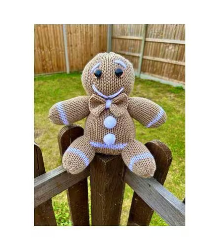 Gingerbread man pattern addi - gingerbread,