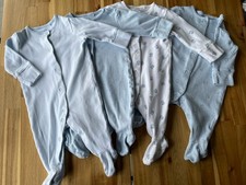 Next Blue Baby Boys Sleepsuits