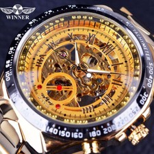WINNER Luxury Gold Mens Wrist