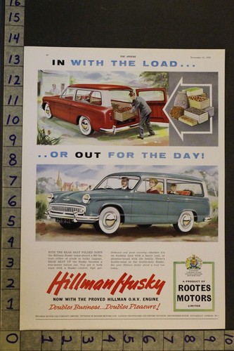 1958 hillman husky rootes - husky,