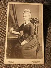 Victorian cdv photo woman - victorian,