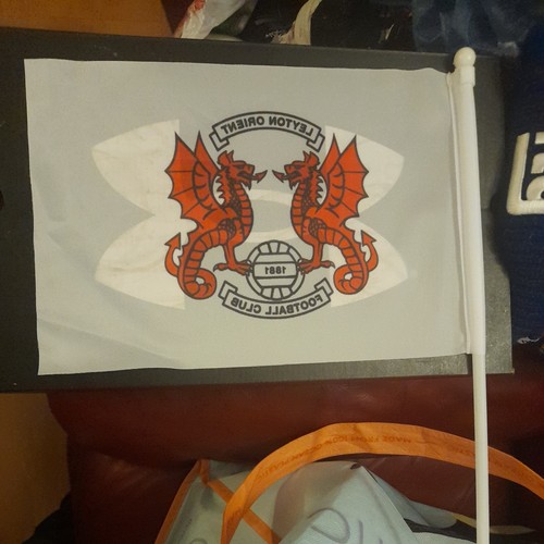 Leyton orient football flag - leyton,