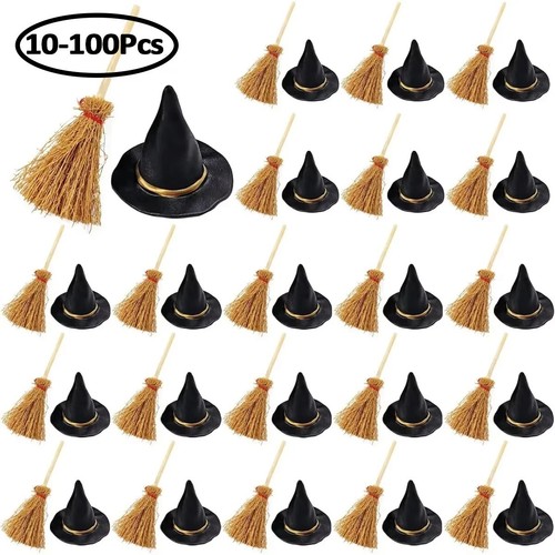 100pcs mini witch - mini, hats