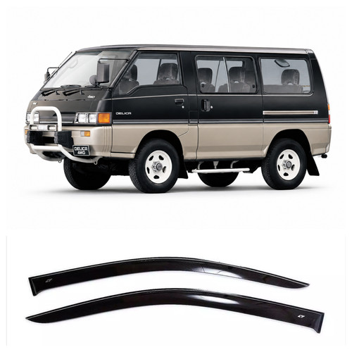 Tape window visors - tape-on,