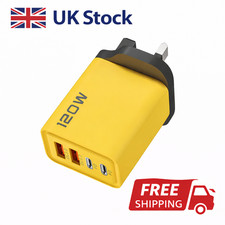 4-Port Phone Charger Plug UK