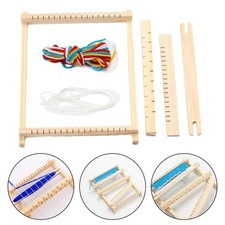 DIY Wool Knitting Machine for Kids Educational Wooden Play House Craft Kit