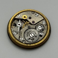Marvin 520 Watch Movement Manual Wind 17J Vintage Swiss Parts Repair 28.4mm