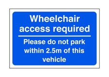 Wheelchair access required