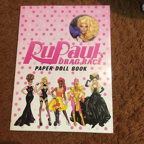 Rupaul drag race paper dolls - race,