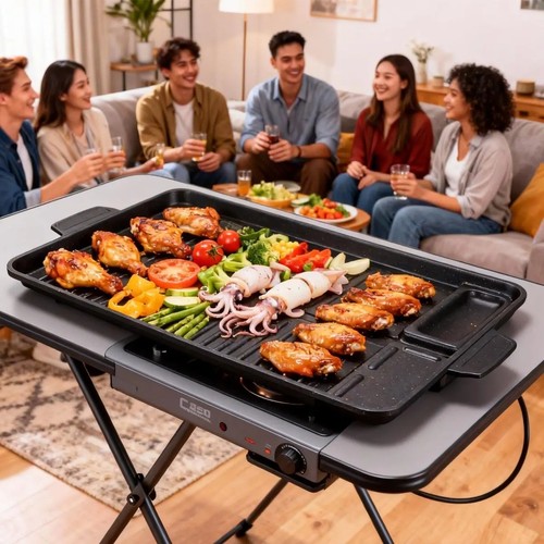 Korean bbq grill pan non - bbq, non-stick