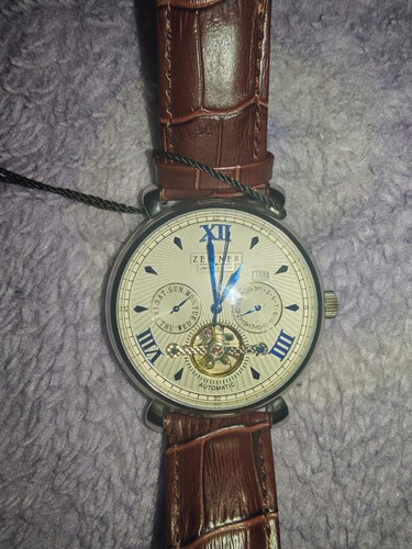 Zeitner mens automatic watch - mens,