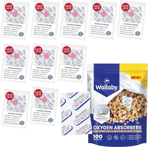 Wallaby 500cc oxygen absorbers - 500cc,