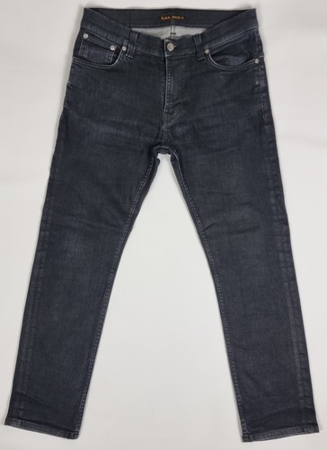Nudie jeans black - black, mens