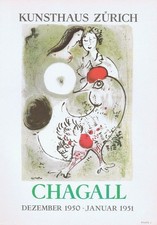 MARC CHAGALL- THE GREY COCK -