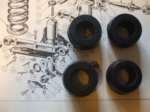 Triumph tr2 tr3 tr4 front - (x4),
