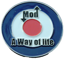 Mod A Way of Life Pin Badge