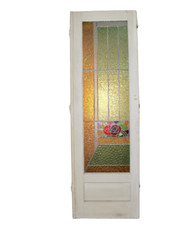 Art Deco Door w/ Stained Glass