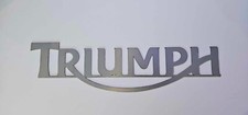 Triumph Motorcyle Metal Sign -