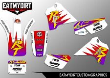 FOR YAMAHA RT100 SEMI CUSTOM GRAPHICS STICKER MOTOCROSS MX DECALS RT 100
