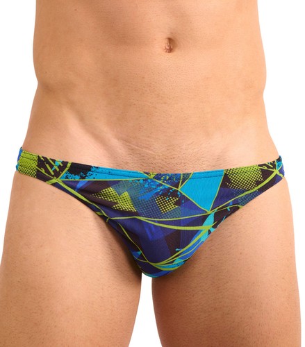 Kiniki men tan through swim - through,