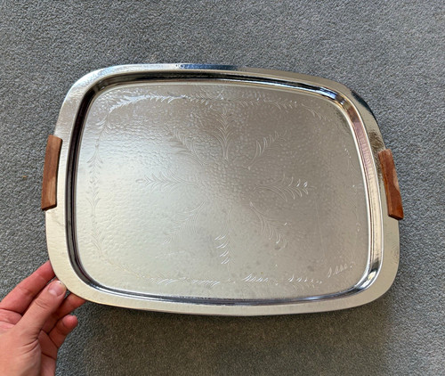 Vintage retro large silver - large,