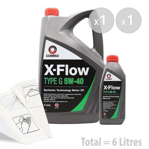 Comma flow type 5w - type, g
