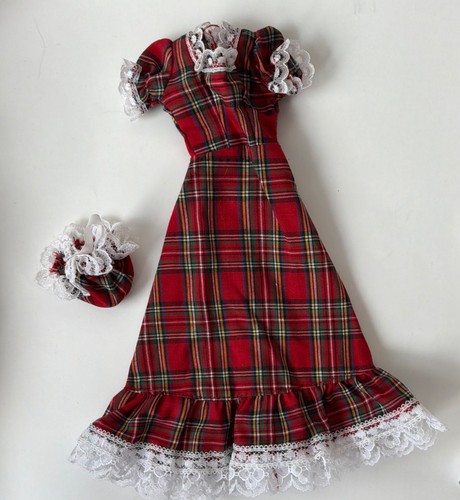 Vintage sindy doll 1979 tartan - vintage,