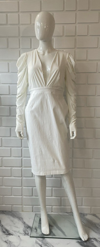 Vesper women white plunge - white, v