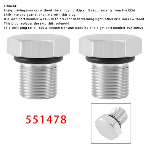 Pack 551478 solenoid plug - 551478,