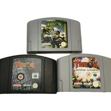 Turok Games Bundle x3 N64