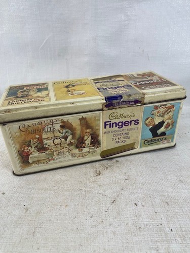 Cadburys tin fingers - tin,