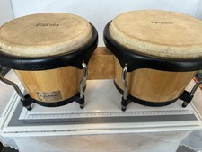 Tycoon Percussion Bongo Drums Very Sturdy Instrument ( B/R)