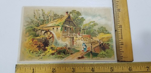 Victorian trade card light - victorian,