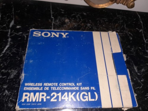 Sony rmr 214k - (gl), wireless