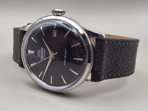 Orient bambino 38mm black dial - orient,