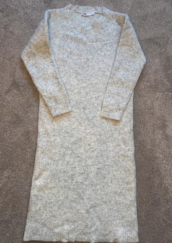 Zara grey alpaca wool blend - zara,