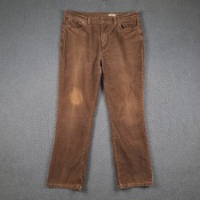 Vintage POLO RALPH LAUREN Jeans Mens W38 L32 Brown Corduroy Cord Bootcut 750