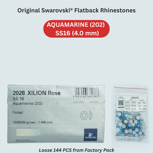 Aquamarine swarovski xilion - aquamarine,