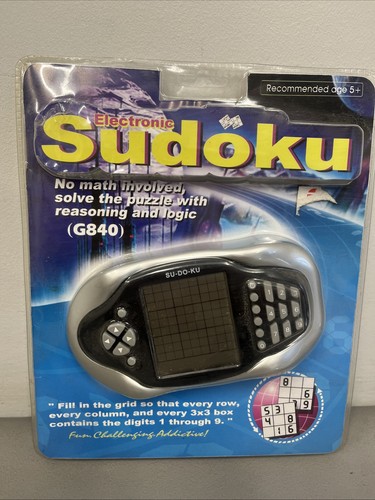 Sudoku hand held puzzle - sudoku, &